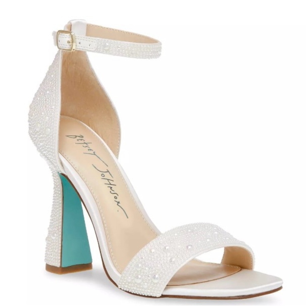 Betsey Johnson Pearl Heels